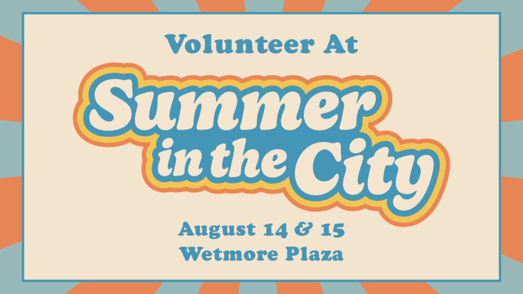 Volunteer at Summer in the City