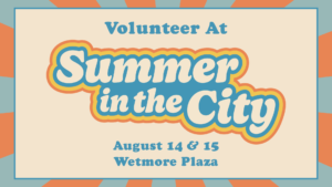 Volunteer at Summer in the City
